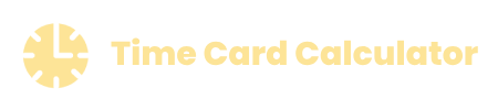 Time Card Calculator 